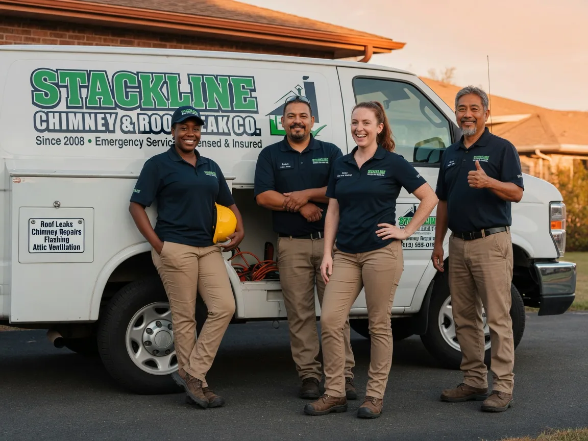 Chimney flashing repair company in Wesley, ME